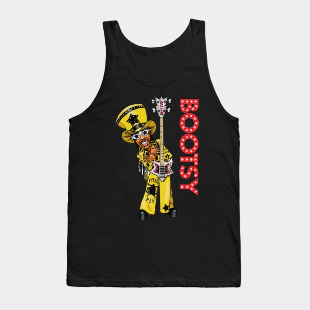 CARTOON BOOTSY COLLINS Tank Top by Official Bootsy Collins Merchandie